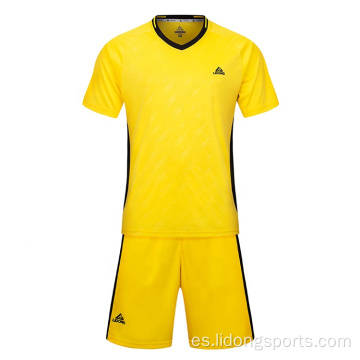 Traje de entrenamiento de fútbol OEM Jerseys de fútbol de alta calidad